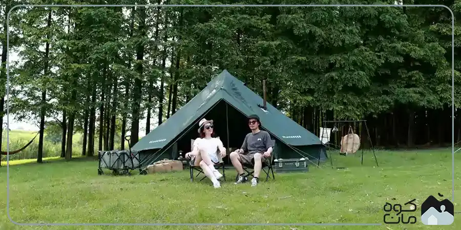 چادر 8 نفره بلك دير کد 12111123 چادر 8 نفره بلك دير مدل ١١٢٣