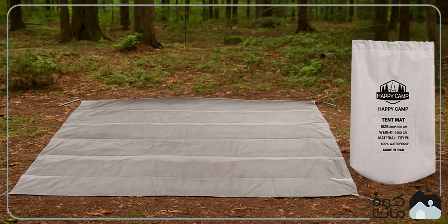 زیرانداز چادر و سفری هپی کمپ مدل ARMOR کد 46856 – سایز M زیرانداز چادر و سفری هپی کمپ مدل ARMOR کد 46856 – سایز M