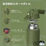 فلاسک دوجداره 1500 میلی لیتر سانتکو مدل Nevis Sport