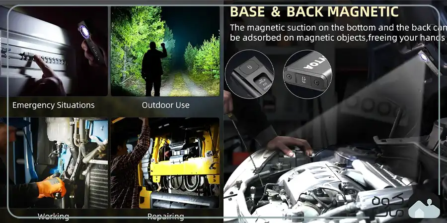 چراغ قوه چندمنظوره توبیز مدل CPL-T08 چراغ قوه چندمنظوره توبیز مدل CPL-T08